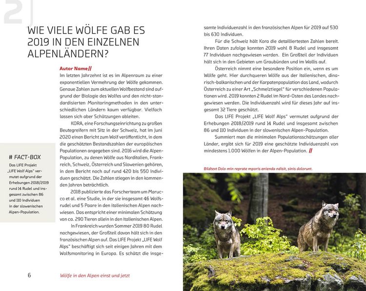 Produktbild: Der Wolf im Visier &ndash; Konflikte und L&ouml;sungsans&auml;tze