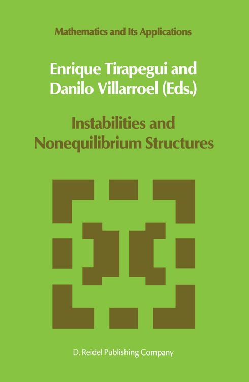 Produktbild: Instabilities and Nonequilibrium Structures