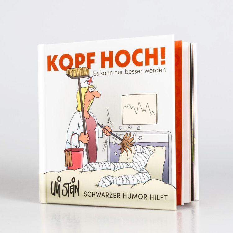 Produktbild: Uli Stein: Gute Wünsche!: Kopf hoch! Schwarzer Humor hilft