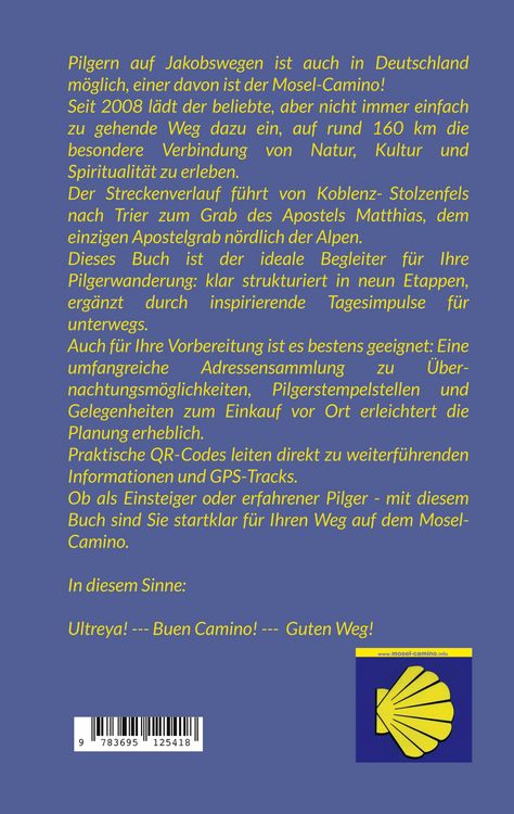 Produktbild: Pilgern und Wandern auf dem Mosel-Camino