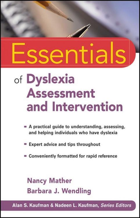 Produktbild: Essentials of Dyslexia Assessment and Intervention