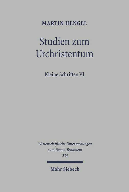 Produktbild: Studien zum Urchristentum