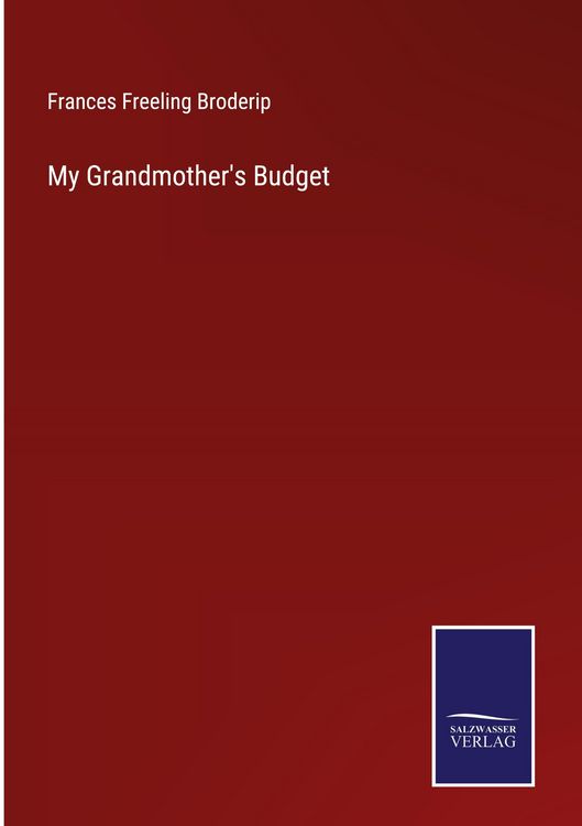 Produktbild: My Grandmother's Budget