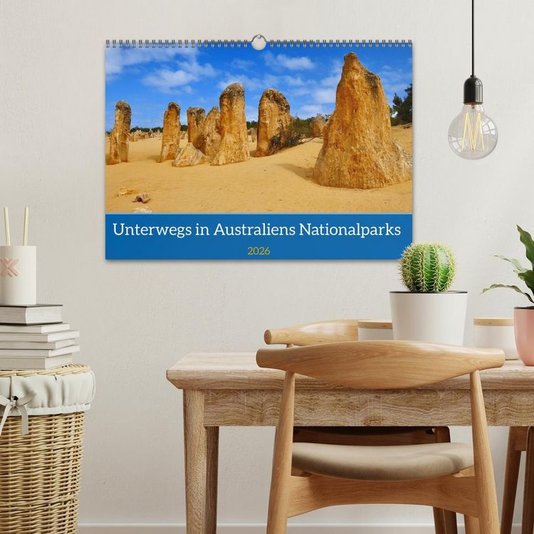 Produktbild: Unterwegs in Australiens Nationalparks (Wandkalender 2026 DIN A3 quer), CALVENDO Monatskalender