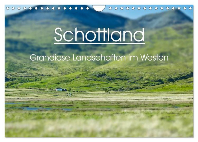 Produktbild: Schottland - grandiose Landschaften im Westen (Wandkalender 2027 DIN A4 quer), CALVENDO Monatskalender
