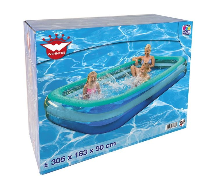 Produktbild: Jumbo-Pool, aufgebl.ca.305x183x50 cm
