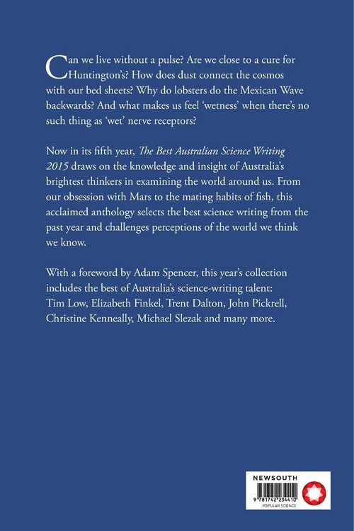 Produktbild: The Best Australian Science Writing 2015