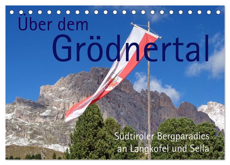 Produktbild: &Uuml;ber dem Gr&ouml;dnertal (Tischkalender 2027 DIN A5 quer), CALVENDO Monatskalender