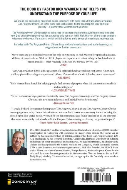 Produktbild: The Purpose Driven Life