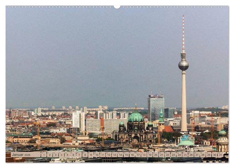 Produktbild: Berlin, Berlin 2026 (Wandkalender 2026 DIN A2 quer), CALVENDO Monatskalender