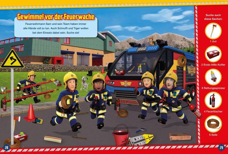 Produktbild: Feuerwehrmann Sam: Mein gro&szlig;es Buch von Feuerwehrmann Sam