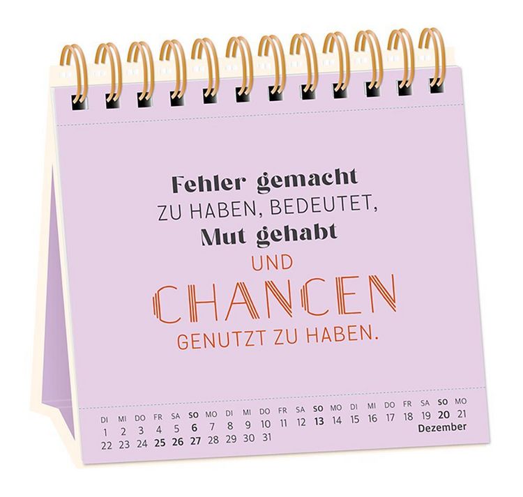Produktbild: Tischkalender 2026 Nimm dir Zeit