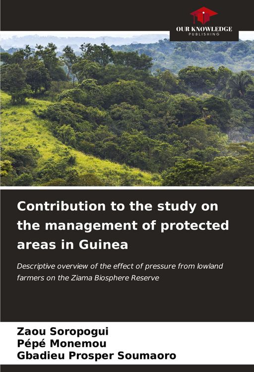 Produktbild: Contribution to the study on the management of protected areas in Guinea