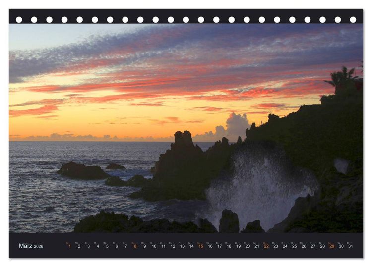 Produktbild: wildes La Palma (Tischkalender 2026 DIN A5 quer), CALVENDO Monatskalender