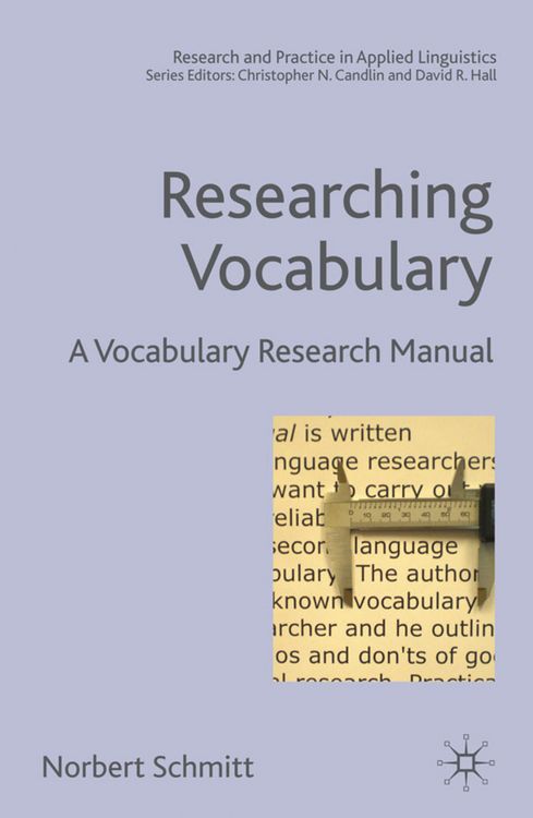 Produktbild: Researching Vocabulary