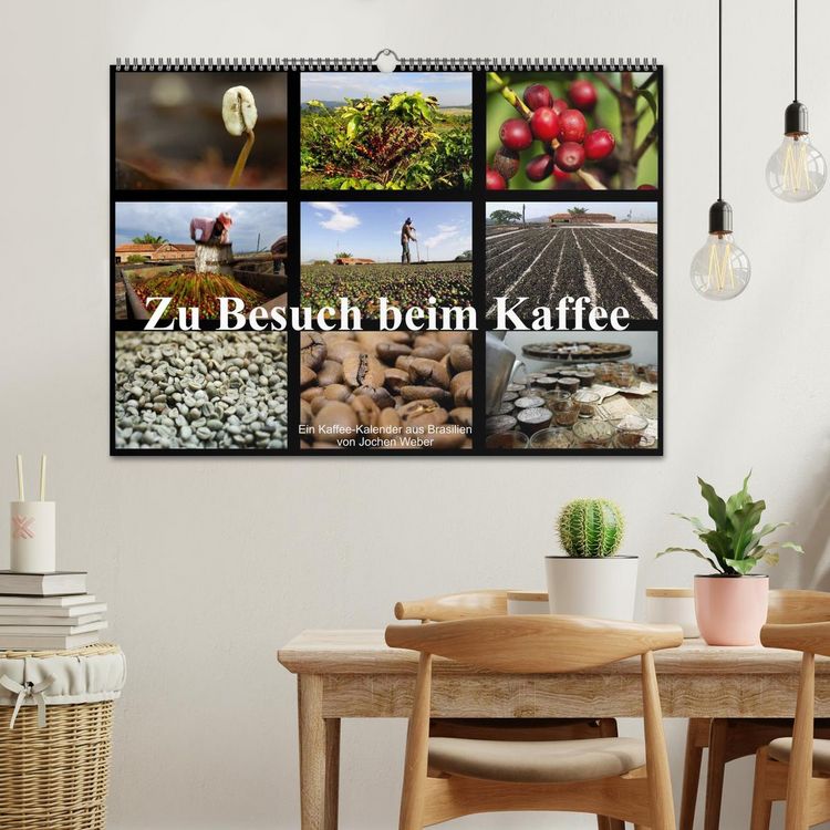 Produktbild: Zu Besuch beim Kaffee (Wandkalender 2026 DIN A2 quer), CALVENDO Monatskalender
