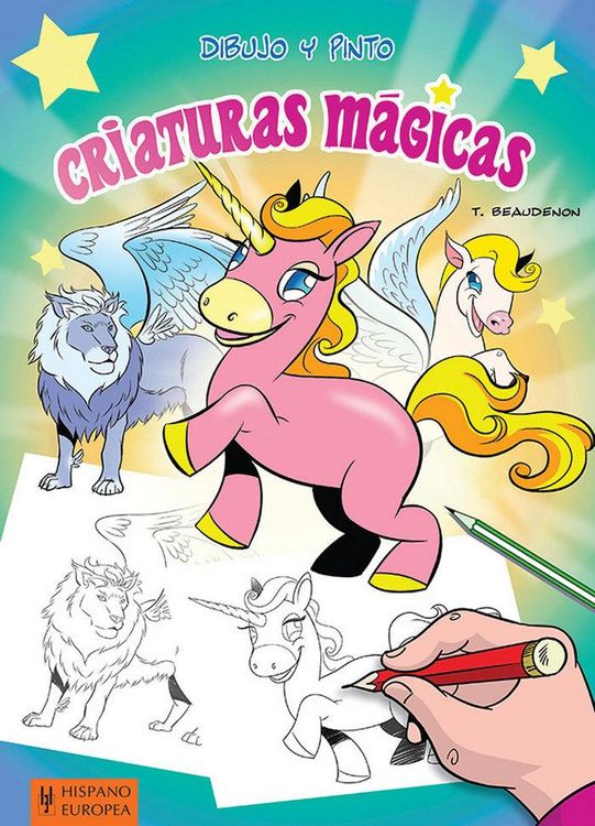 Produktbild: Dibujo y pinto criaturas m&aacute;gicas