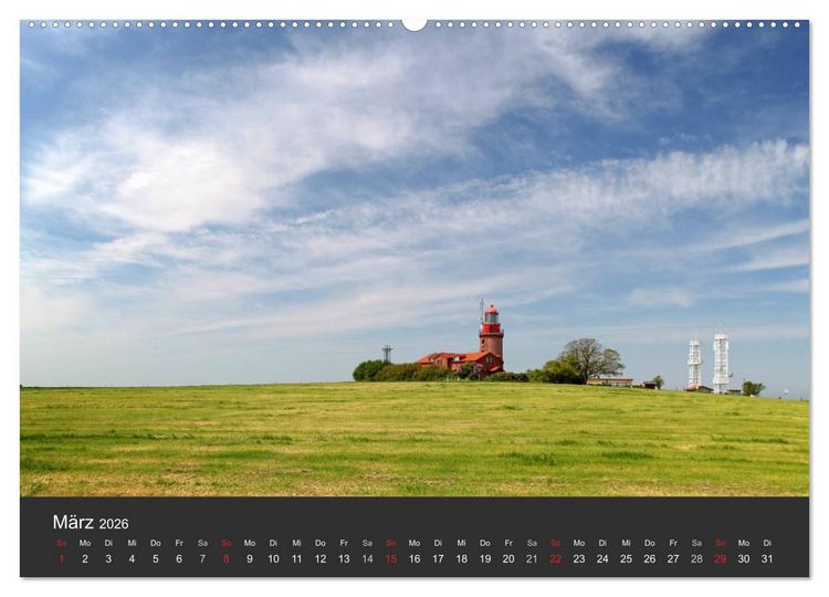 Produktbild: Mecklenburg-Vorpommern (Wandkalender 2026 DIN A2 quer), CALVENDO Monatskalender