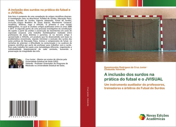 Produktbild: A inclus&atilde;o dos surdos na pr&aacute;tica do futsal e o JVISUAL