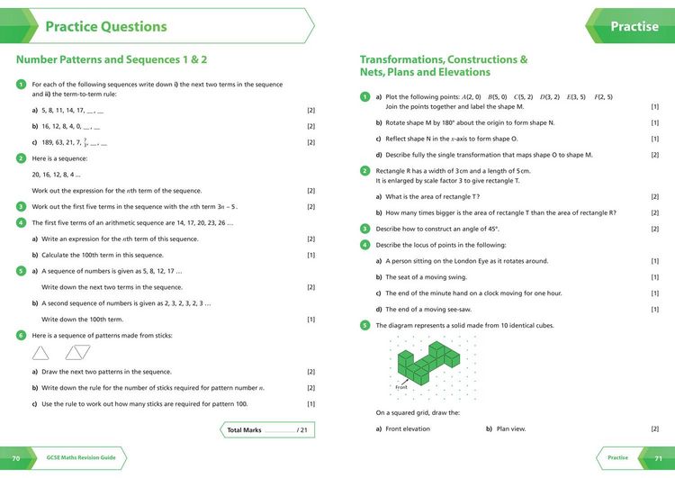 Produktbild: Edexcel GCSE 9-1 Maths Foundation Revision Guide