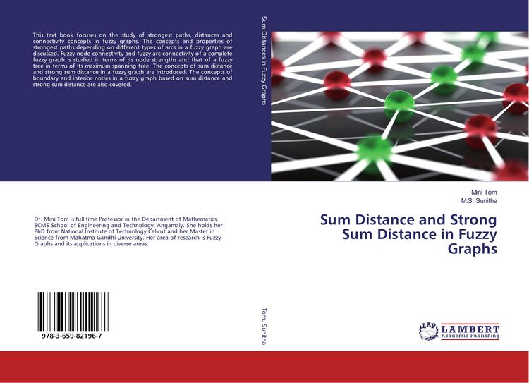 Produktbild: Sum Distance and Strong Sum Distance in Fuzzy Graphs
