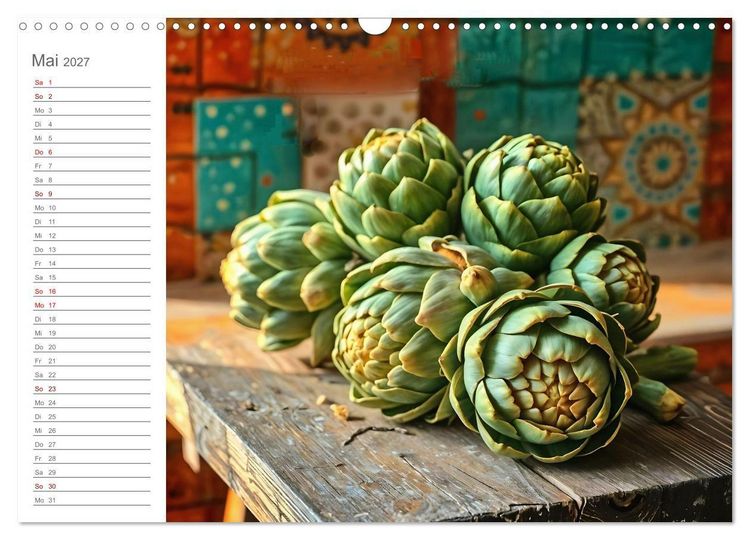 Produktbild: Superfood Vitality - Die Kraft der Superfoods in KI-Bildern (Wandkalender 2027 DIN A3 quer), CALVENDO Monatskalender