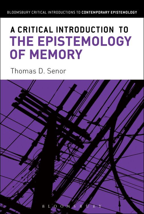 Produktbild: A Critical Introduction to the Epistemology of Memory