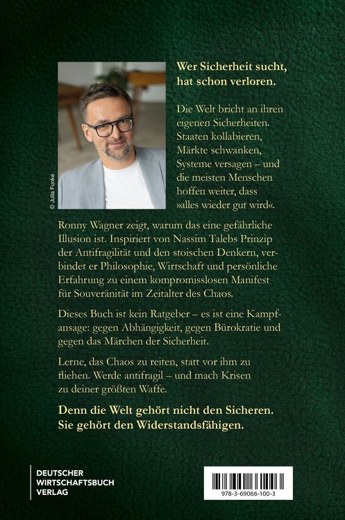 Produktbild: Der Herr der Krisen: die R&uuml;ckkehr des Unzerst&ouml;rbaren