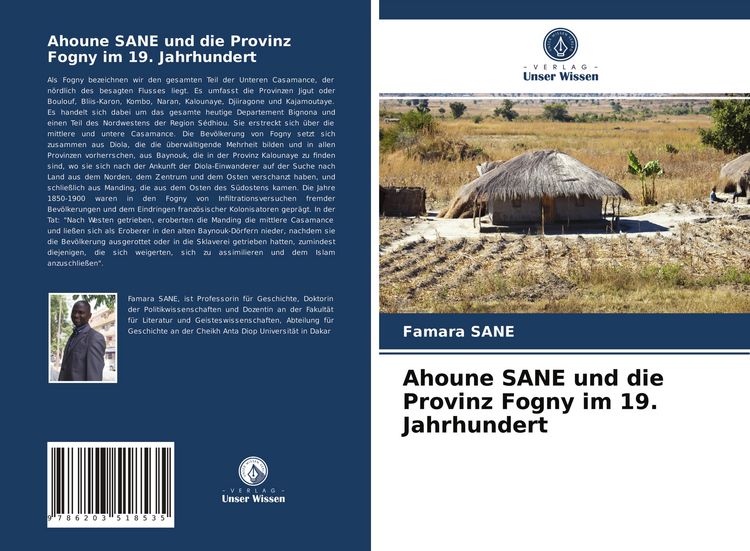 Produktbild: Ahoune SANE und die Provinz Fogny im 19. Jahrhundert