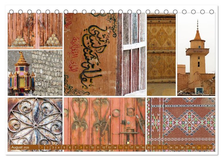 Produktbild: Saudi Arabiens Farben (Tischkalender 2026 DIN A5 quer), CALVENDO Monatskalender