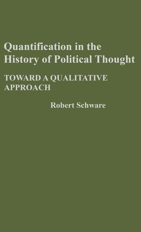 Produktbild: Quantification in the History of Political Thought