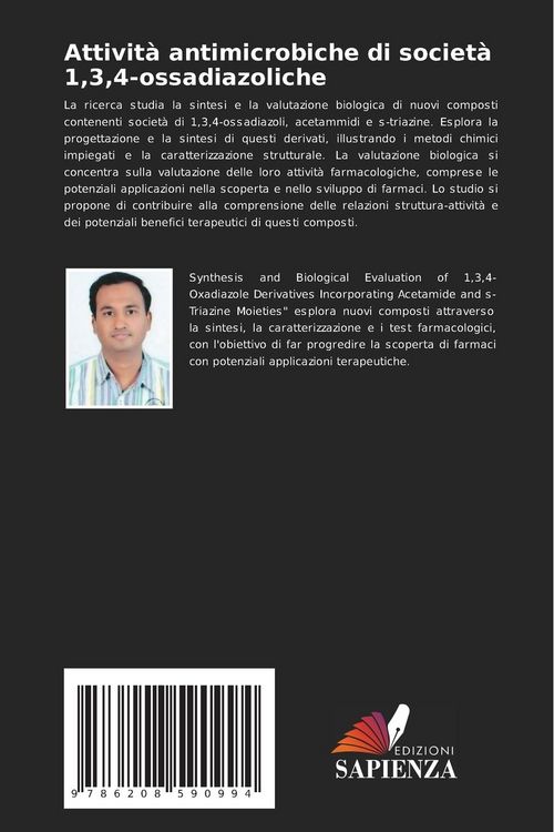 Produktbild: Attivit&agrave; antimicrobiche di societ&agrave; 1,3,4-ossadiazoliche