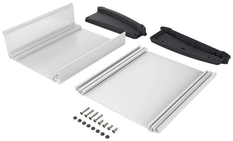 Produktbild: Bopla ALU-TOPLINE ATPH 1865-200 Pult-Geh&auml;use (L x B x H) 200 x 181 x 68 mm Aluminium, ABS Graphitgrau (RAL 7024), Natur 1 St.