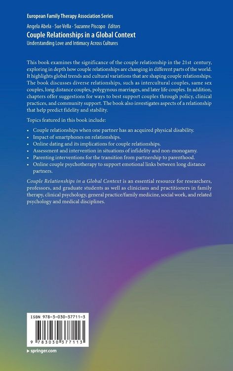 Produktbild: Couple Relationships in a Global Context