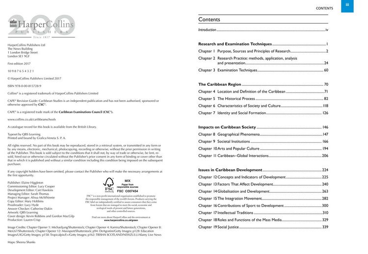 Produktbild: Collins Cape Revision Guide - Caribbean Studies