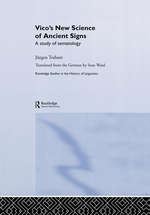 Produktbild: Vico's New Science of Ancient Signs