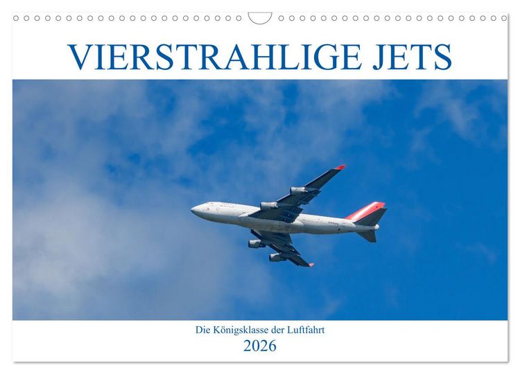 Produktbild: Vierstrahlige Jets (Wandkalender 2026 DIN A3 quer), CALVENDO Monatskalender