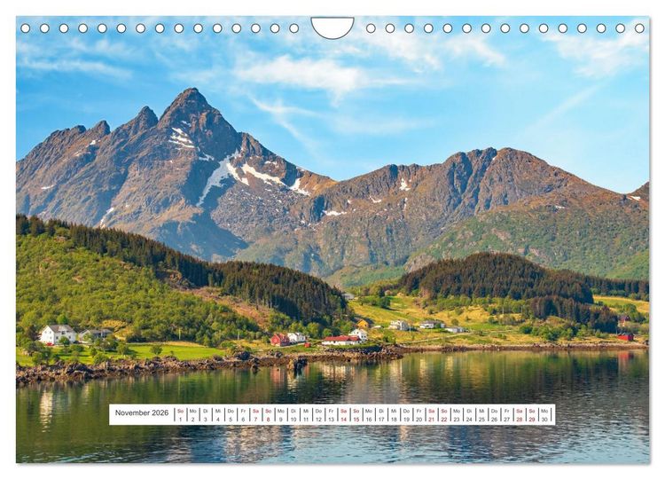 Produktbild: Norwegen - ein traumhaftes Reiseziel (Wandkalender 2026 DIN A4 quer), CALVENDO Monatskalender