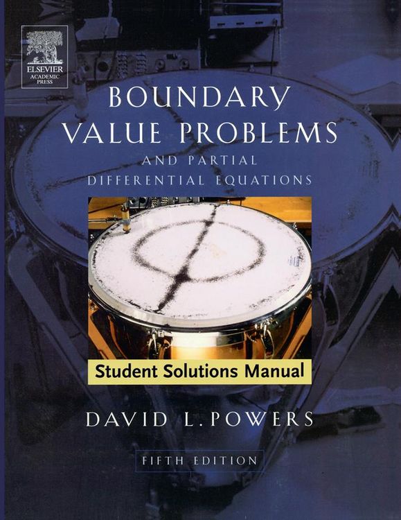 Produktbild: Student Solutions Manual to Boundary Value Problems