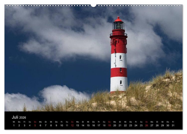 Produktbild: Amrumer Impressionen (Wandkalender 2026 DIN A2 quer), CALVENDO Monatskalender