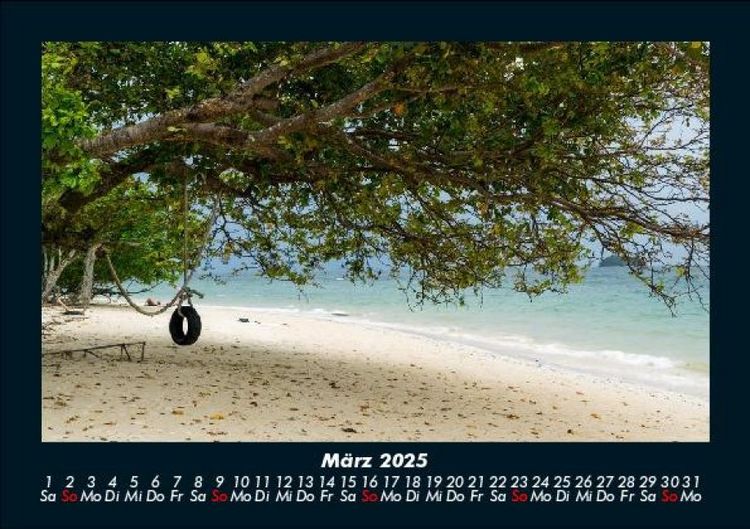 Produktbild: Str&auml;nde der Welt 2025 Fotokalender DIN A5