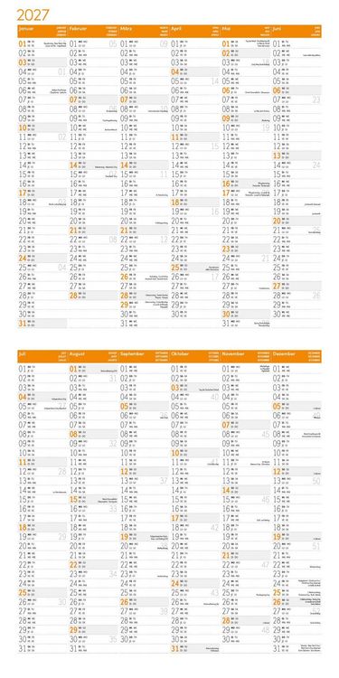Produktbild: Eulen Kalender 2027 - 30x30 - Art12