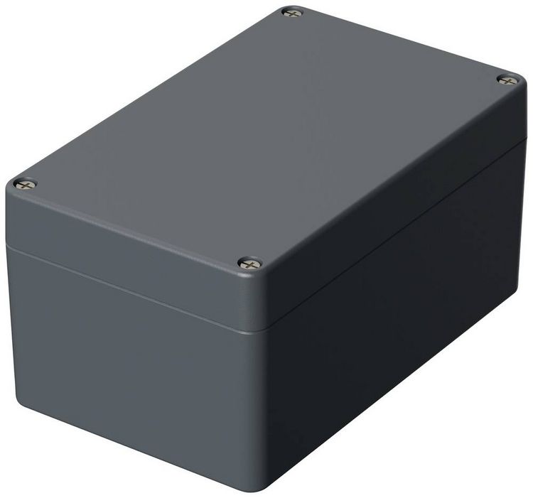 Produktbild: Bopla EUROMAS A 118 01118000 Industrie-Geh&auml;use 160 x 100 x 81 Aluminium Silber-Grau (RAL 7001) 1 St.