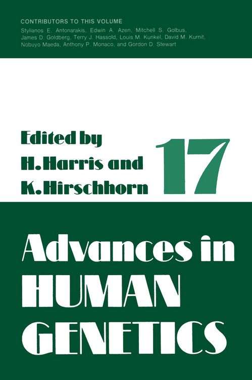 Produktbild: Advances in Human Genetics 1