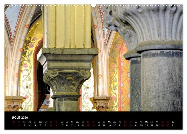 Produktbild: Un jour Lourdes (Calendrier mural 2026 DIN A2 vertical) calendrier de bureau