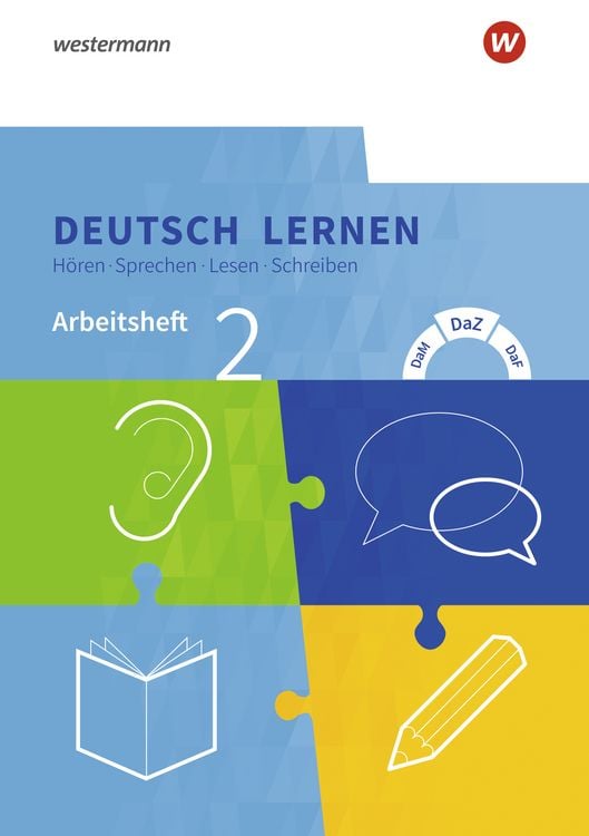 Produktbild: Deutsch lernen: H&ouml;ren - Sprechen - Lesen - Schreiben