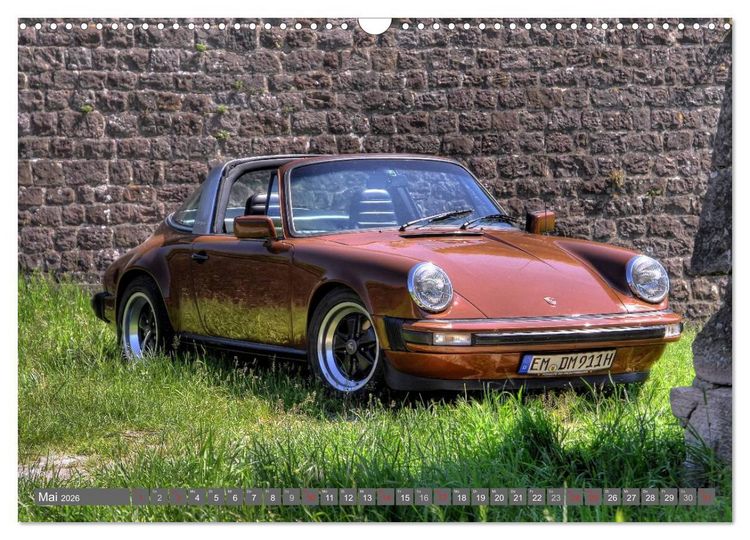 Produktbild: Porsche 911SC - zwei starke Typen (Wandkalender 2026 DIN A3 quer), CALVENDO Monatskalender