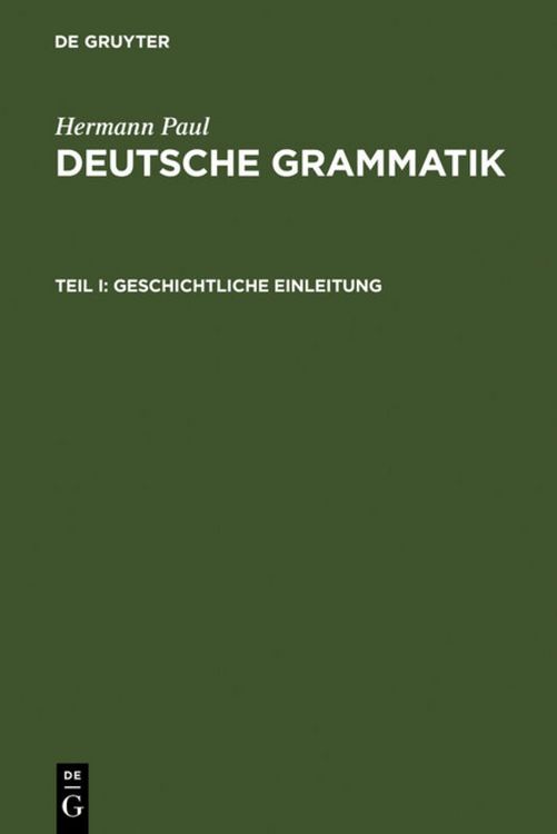Produktbild: Deutsche Grammatik