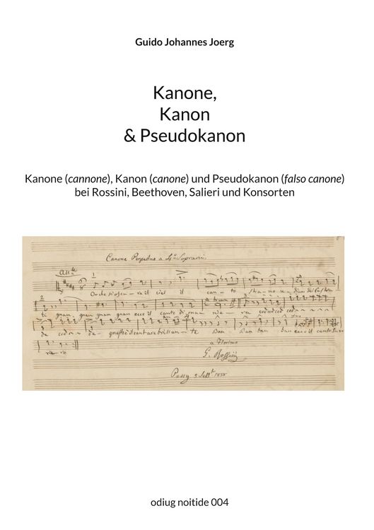 Produktbild: Kanone, Kanon & Pseudokanon
