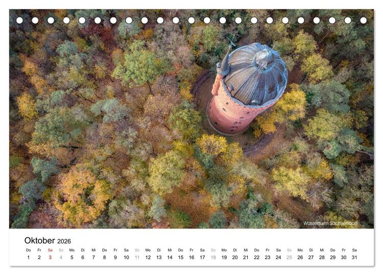 Produktbild: Cottbus/Ch&oacute;sebuz (Tischkalender 2026 DIN A5 quer), CALVENDO Monatskalender